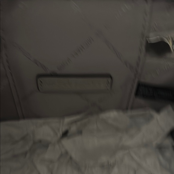 Michael Kors Silver and White Cosmetic Bag - Picture 7 of 10